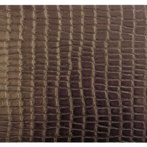 APS 6 Stück: APS Tischset - kupfer -CROCO-  45 x 30 cm