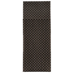 APS APS Servietten- und Bestecktaschen 24 x 9 cm, platin