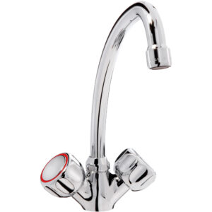 MONOLITH MONOLITH Mischbatterie, Einloch-Montage, zwei Mischventile