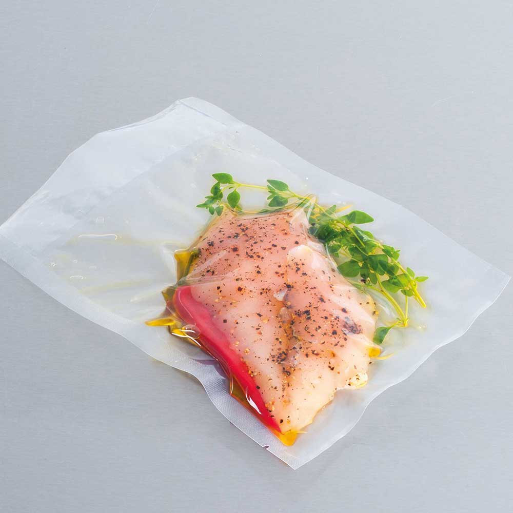 STALGAST Vakuumbeutel gaufriert, temperaturbeständig von -18 °C bis +99 °C, 160 x 230 mm (BxT) – Bild 2