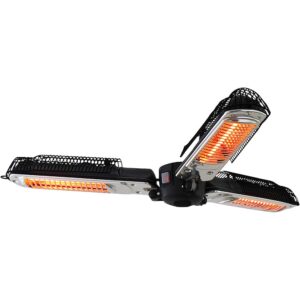 STALGAST Elektrischer Heizstrahler für Sonnenschirm, hängend, Ø 1000 mm