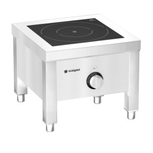 Induktions-Hockerkocher, 400x400x380 mm, 5 kW, 400V