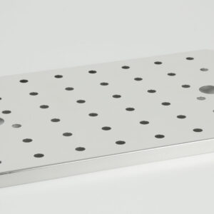 APS APS Abtropfgitter für GN 1/1  45 x 25 cm, H: 1,5 cm