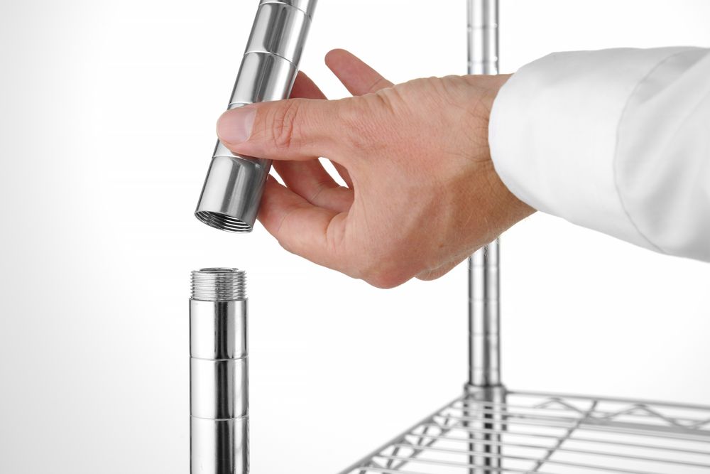 HENDI Lagerregal mit 5 Regalen – Bild 3