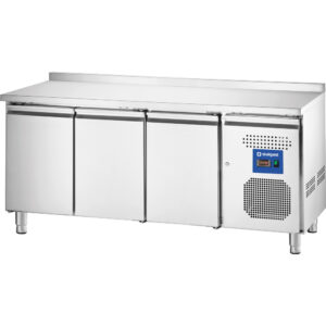 STALGAST Starline Kühltisch, 3-türig, GN1/1, 1795x700x850 mm (BxTxH), mit Aufkantung