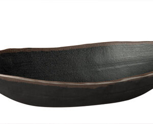 APS APS Blattschale -MARONE-  36 x 19 cm, H: 8 cm