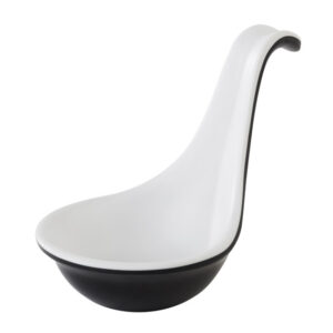 APS 24 Stück: APS Fingerfoodlöffel -HALFTONE-  Ø 5,5 cm, H: 7 cm