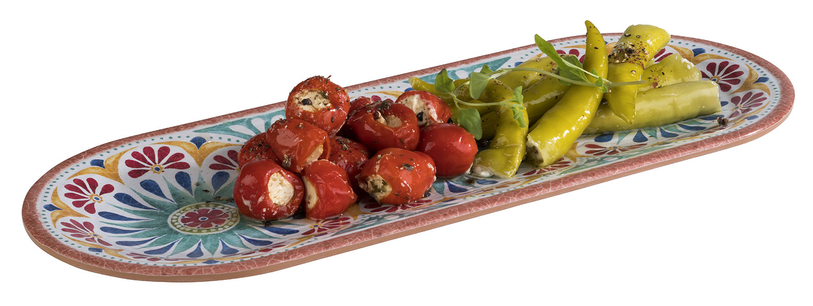 APS APS Teller -ARABESQUE- 38 x 15,5 cm, H: 2 cm – Bild 2