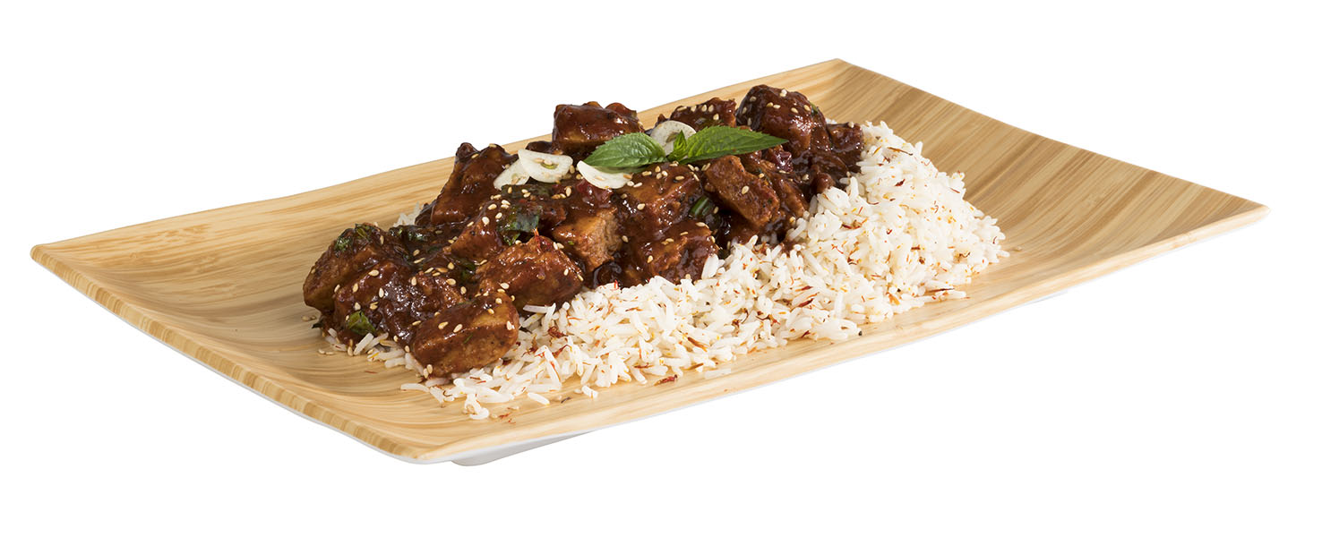 APS APS Tablett -BAMBOO- 34,5 x 21,5 cm, H: 3 cm – Bild 2