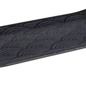 APS APS GN 1/3 Tablett -DARK WAVE-  32,5 x 17,6 cm, H: 2 cm