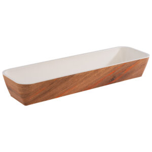 APS APS GN 2/4 Schale -CRAZY WOOD- 53 x 16,2 cm, H: 8 cm