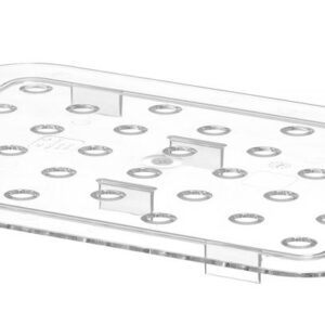 HENDI Perforiertes Abtropfgitter für Gastronorm-Behälter aus Polycarbonat