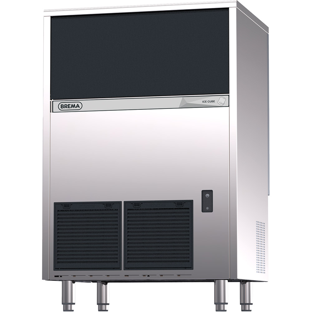 BREMA BREMA Eiswürfelbereiter wassergekühlt, 95kg/24h, Abmessung 738 x 600 x 1130 mm (BxTxH)