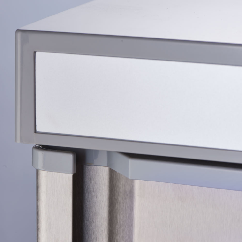 STALGAST Stalgast Unterbau Lagertiefkühlschrank VT66UE aus Edelstahl, 78 Liter – Bild 2