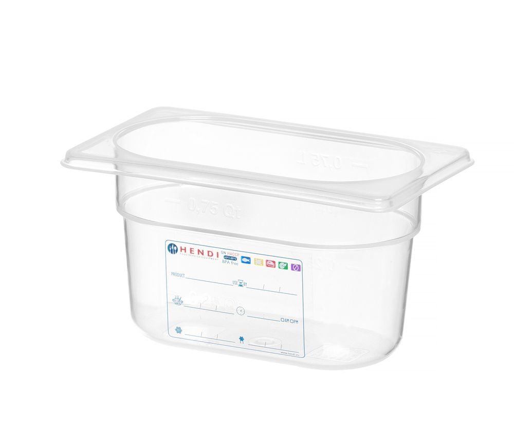 HENDI Gastronorm-Behälter 1/9