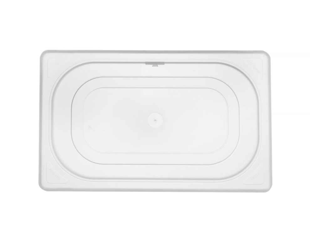 HENDI Gastronorm-Deckel GN1/2 – Transparent, Temperaturbeständig -40° Bis 80°C, Spülmaschinengeeignet