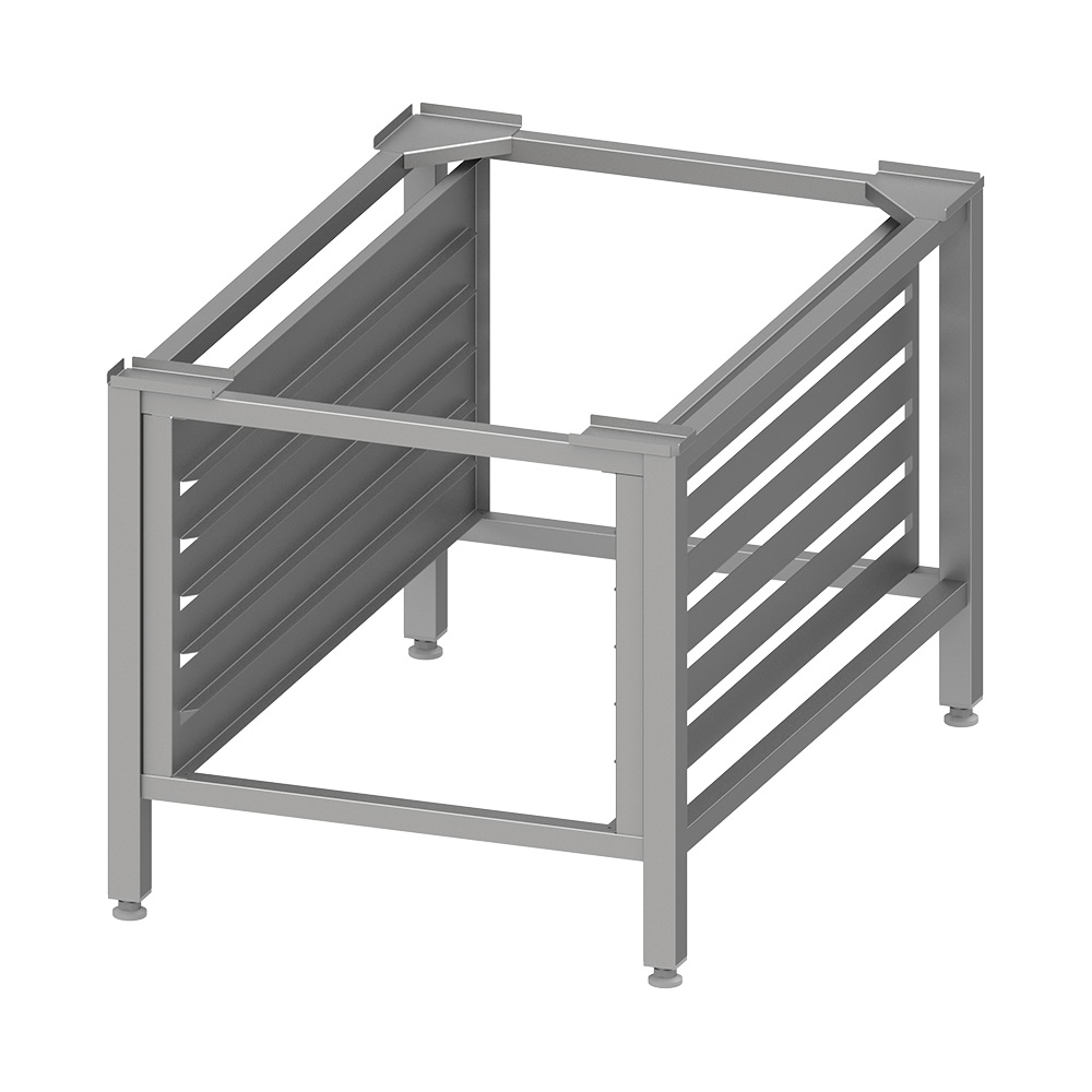 STALGAST Stalgast Edelstahl Untergestell für Kombidämpfer, 6x GN 2/1, H. 650 mm