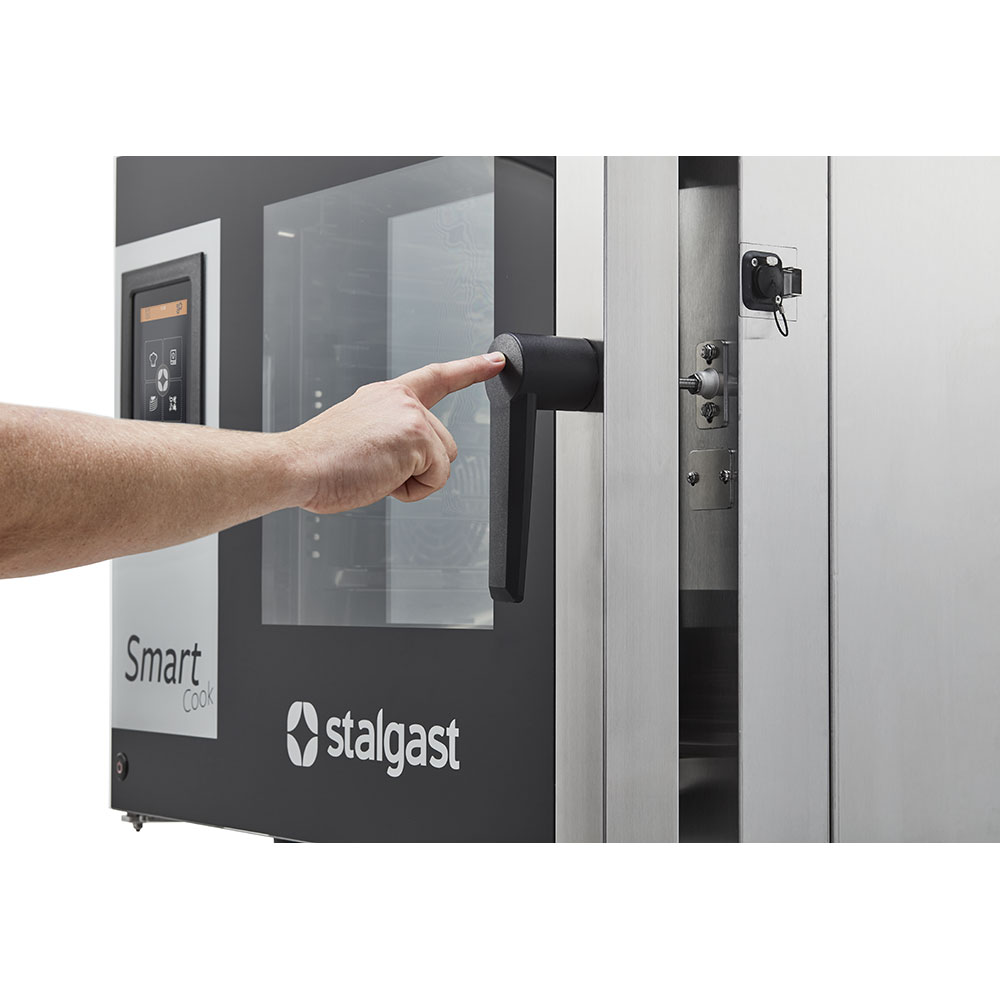 STALGAST Stalgast Kombidämpfer SmartCook, Touchscreen, 7x GN2/1, gasbetrieben – Bild 2