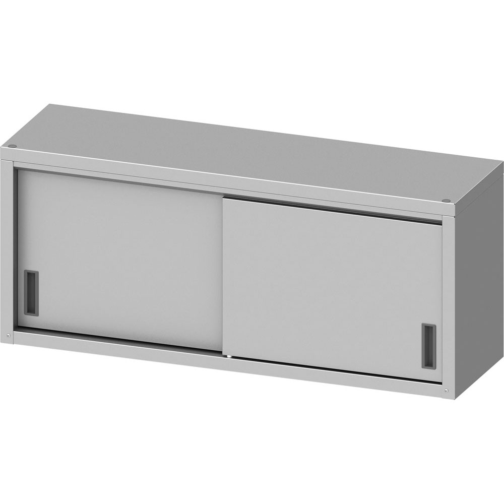 STALGAST Stalgast Edelstahl Hängeschrank ECO mit Schiebetüren 1000x400x600 mm, Selbstmontage 1 STALGAST Stalgast Edelstahl Hängeschrank ECO mit Schiebetüren 1000x400x600 mm, Selbstmontage