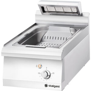 STALGAST Stalgast Infrarot Frittenwanne aus der Serie 700 ND, Edelstahl-Auftischgerät, GN 1/1