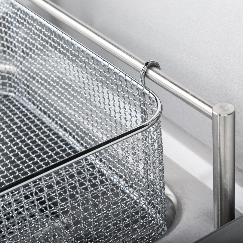 STALGAST Stalgast Edelstahl Gas-Fritteuse, 17 Liter Einzelbecken, Serie 700 ND – Bild 2