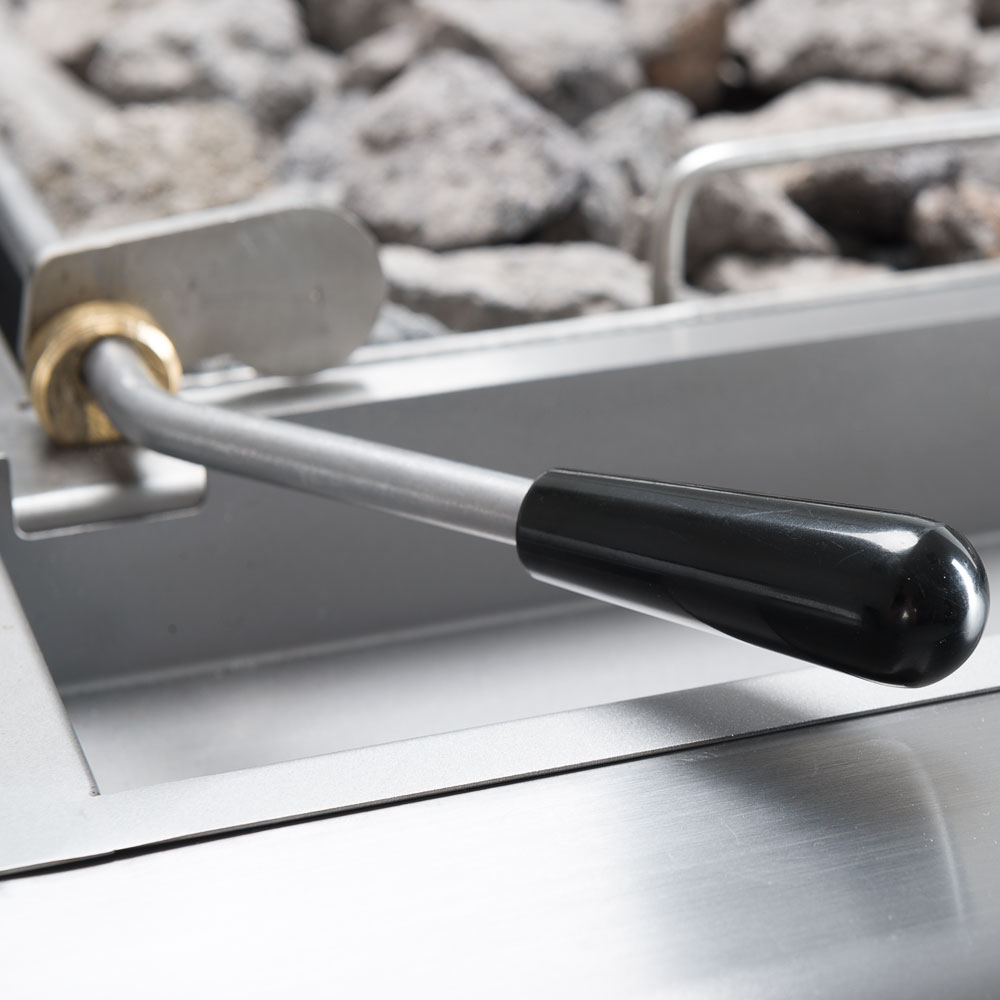 STALGAST Stalgast Gas-Lavastein-Grill als Standgerät, Serie 700 ND mit V-Rost, 400x700x850 mm 2 STALGAST Stalgast Gas-Lavastein-Grill als Standgerät, Serie 700 ND mit V-Rost, 400x700x850 mm – Bild 2