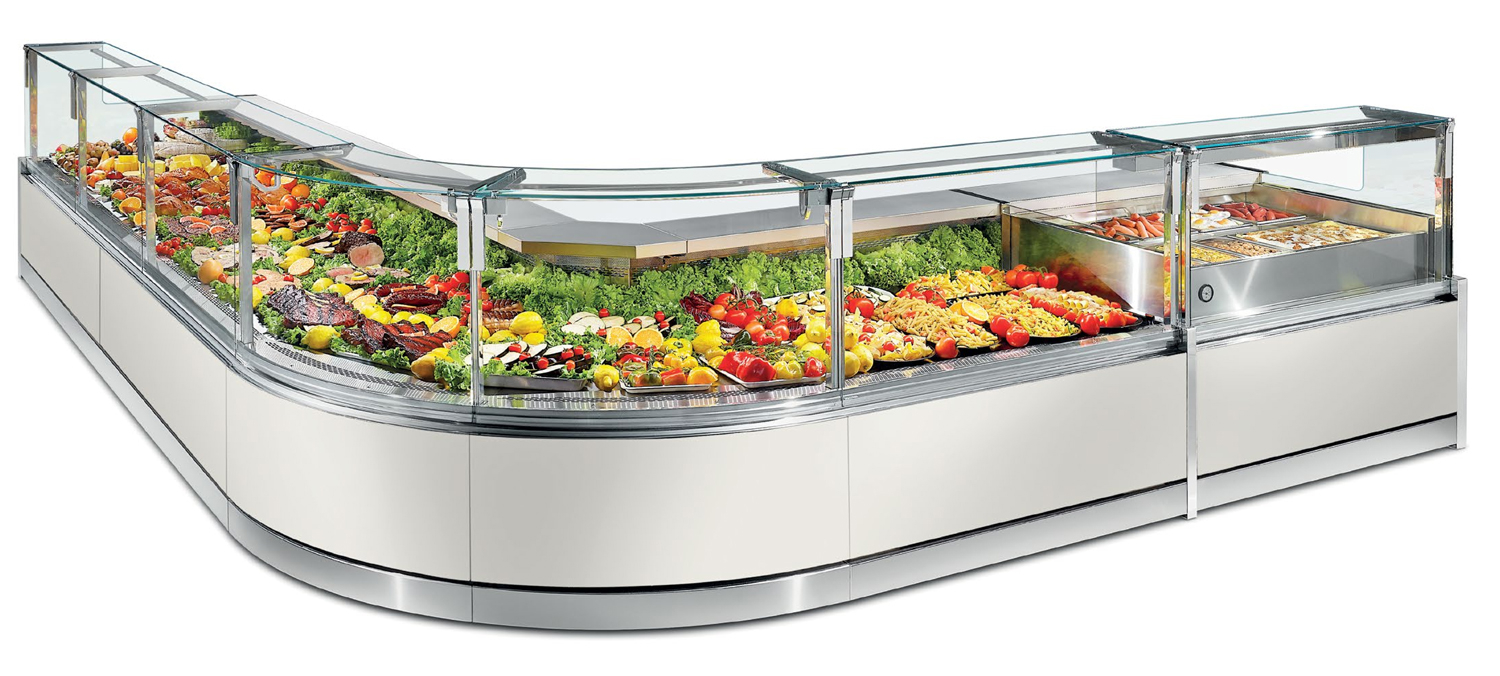 NordCap Frischwarentheke ENIXE EN250 L 937 M1, Nachtrollo – Bild 3