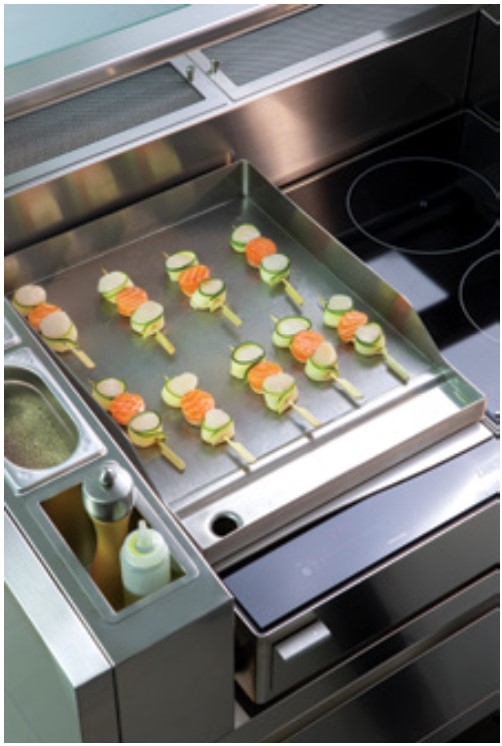 NordCap Elektro-Induktions-Grillplatte EGEC-1P / 1ZT – Bild 2