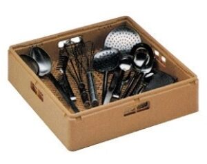 NordCap Besteckkorb Besteckkorb, Kunststoff, braun