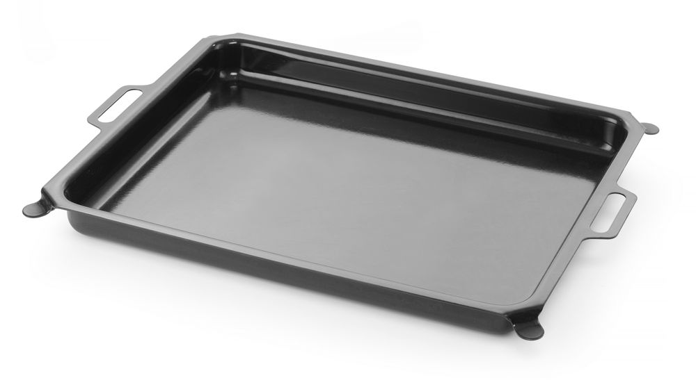 HENDI Grillpfanne, emailliert, HENDI, 590x480x(H)55mm – Bild 3