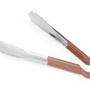 HENDI Servierzange HACCP 250 mm, HENDI, Braun, (L)250mm