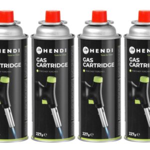 HENDI Flüssiggas-Kartuschen (LPG), HENDI, 4 Stk