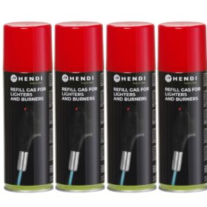 HENDI Feuerzeuggas, HENDI, 4 Stk