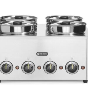 HENDI Thermosystem, vierfach, HENDI, 16L, 220-240V/800W, 506x509x(H)298mm