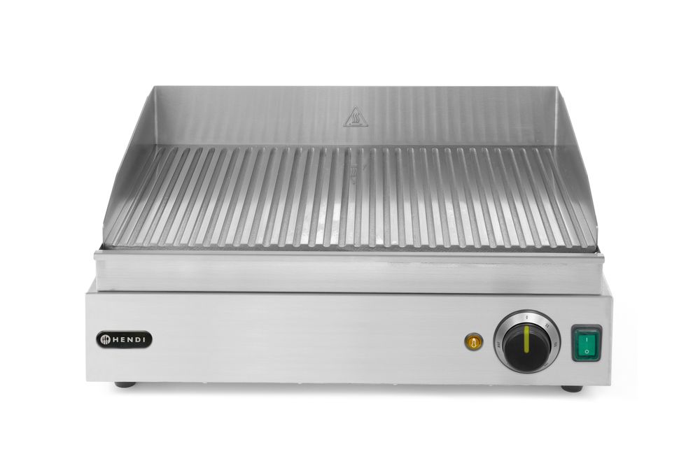 HENDI Grillplatte, HENDI, Profi Line, gerillte Ausführung, 230V/2400W, 527x404x(H)233mm 1 HENDI Grillplatte, HENDI, Profi Line, gerillte Ausführung, 230V/2400W, 527x404x(H)233mm