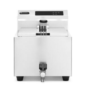 HENDI Friteuse Profi Line digital - mit Ablasshahn - 8 l, HENDI, Profi Line, 8L, 230V/3500W, 305x515x(H)345mm