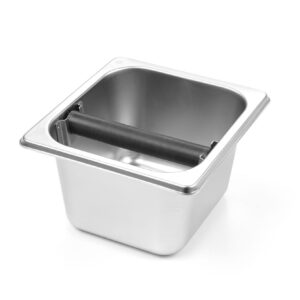 HENDI Kaffeesatz-Abklopfbehälter, HENDI, GN 1/6, 176x162x(H)100mm