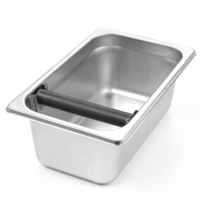 HENDI Kaffeesatz-Abklopfbehälter, HENDI, GN 1/4, 265x162x(H)100mm
