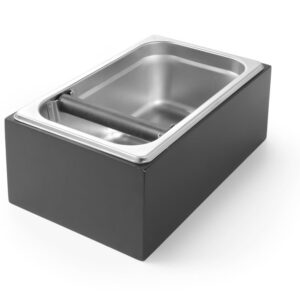 HENDI Kaffeesatz-Abklopfbehälter, HENDI, 275x175x(H)110mm