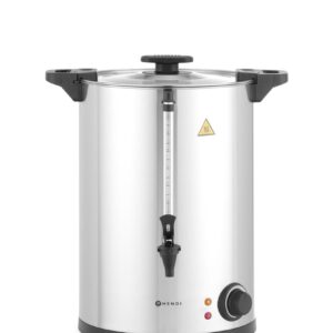HENDI Heißgetränkespender einwandig, HENDI, ≈ 130 Tassen in 42 Min., 20L, 220-240V/2500W, 415x382x(H)480mm