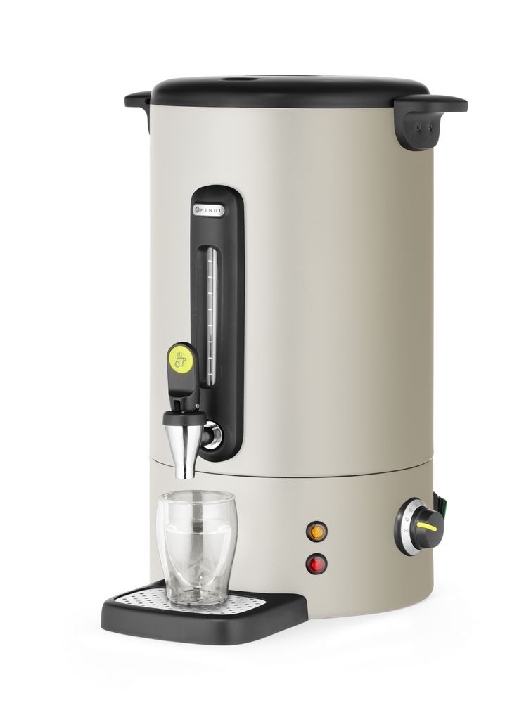 HENDI Heißgetränkekessel UNIQ, HENDI, designed by Robert Bronwasser, 16L, Creme, 220-240V/1650W, 357x380x(H)502mm – Bild 2