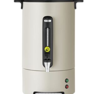 HENDI Perkolator UNIQ, HENDI, designed by Robert Bronwasser, 14L, Creme, 220-240V/1750W, 357x380x(H)502mm
