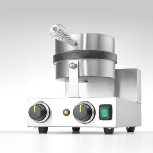 HENDI Waffeleisen rund, HENDI, 230V/1000W, 250x491x(H)285mm