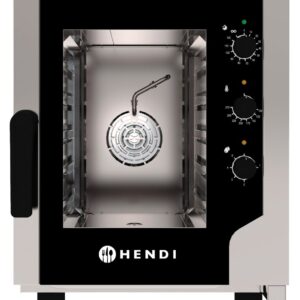 HENDI Konvektionsdampfgarer Snack 5x GN 2/3, HENDI, 230V/3200W, 550x754x(H)662mm