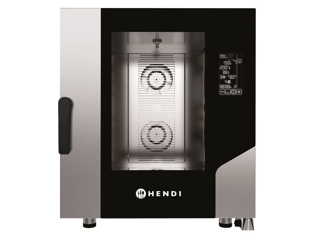 HENDI Konvektions-Dampfgarer Contact 7x GN 1/1, HENDI, 400V/10400W, 730x849x(H)850mm