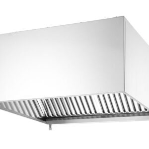 HENDI Wandmontierte Dunstabzugshaube - verschraubt, HENDI, ohne Beleuchtung, 1005x1000x(H)450mm