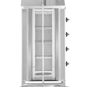 HENDI Gas Kebab Grill, HENDI, Profi Line, 230V/16W, 13kW, 735x745x(H)1110mm