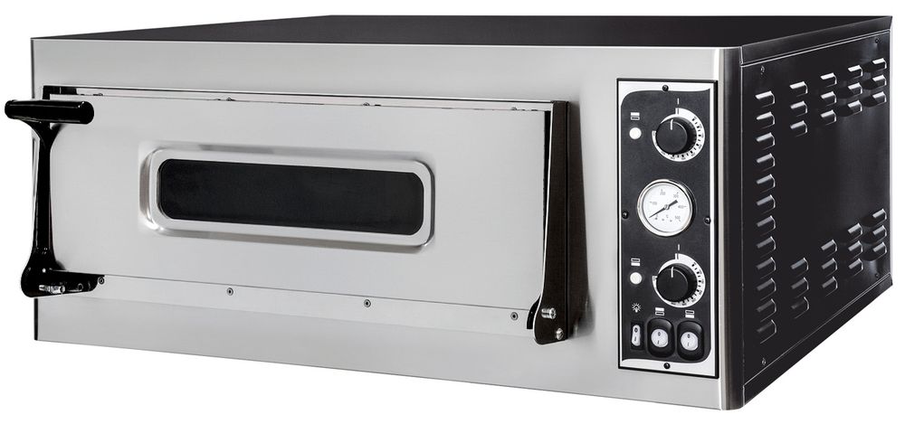 HENDI Pizzaofen BASIC 4, HENDI, 1 Kammer, 400V/4700W, 975x930x(H)413mm 1 HENDI Pizzaofen BASIC 4, HENDI, 1 Kammer, 400V/4700W, 975x930x(H)413mm