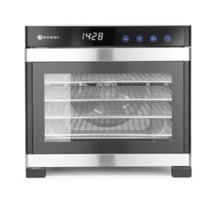 HENDI Dörrautomat für Lebensmittel, HENDI, Profi Line, 6 Bleche, 230V/650W, 342x485x(H)309mm