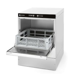 HENDI Geschirrspüler 40x40 - elektromechanische Steuerung, HENDI, mit Spülmittelpumpe, 230V/2800W, 470x510x(H)710mm